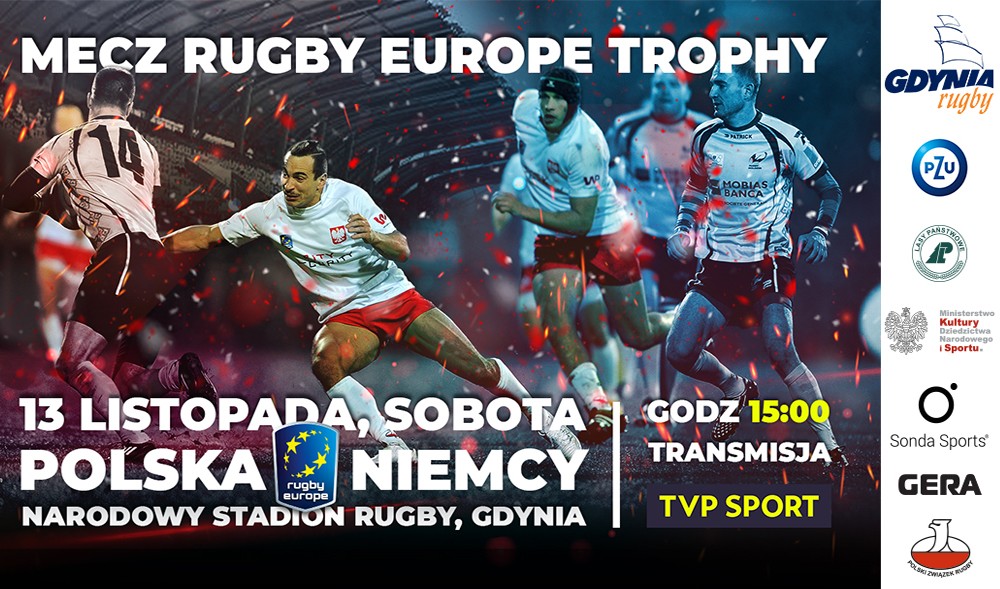 Rugby Europe Trophy 2021/2022: Polska - Niemcy / pzrugby.pl